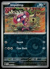 Impidimp 094/142 Reverse Holo SV07: Stellar Crown Pokemon TCG NM