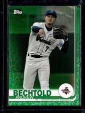 2019 Topps Pro Debut #86 Andrew Bechtold Green #/99