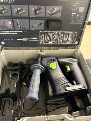 FESTOOL BHC 18-Basic-4.0 AKKU Bohrhammer UNGENUTZT!!! mit Akku und Ladegerät