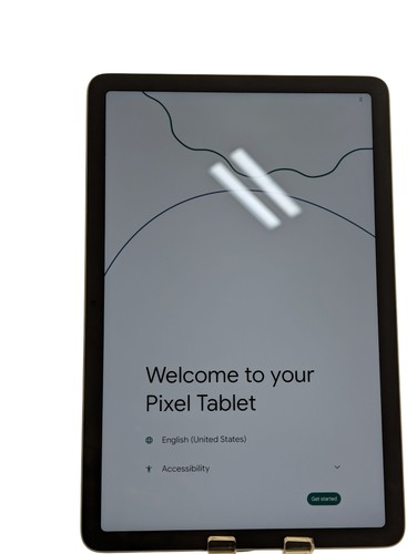 Google Pixel Tablet - Android Tablet 128GB, 11" Hazel- Grade D