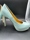 chinese laundry heels 6.5 size sea foam Green/blue — photo 4