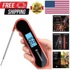 0.5 Sec Instant Read Meat Thermometer Digital with ±0.5℉ Precision, Food Ther...