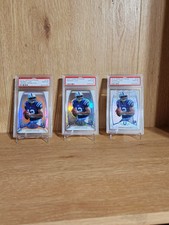 2012 Topps Platinum Andrew Luck 3 Card Lot PSA 10 Base, Xfractor & Orange Colts