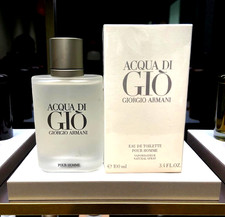 ACQUA DI GIO By Giorgio Armani 3.4 Oz for Me Eau De Toilette Spray