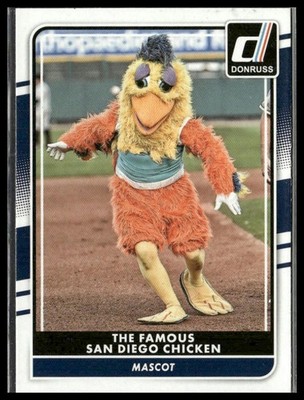 2016 Donruss #151 The Famous San Diego Chicken