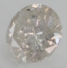 0.97 Carat I Color Round Brilliant Natural Enhanced MINED Diamond 6.31mm VIDEO — photo 2