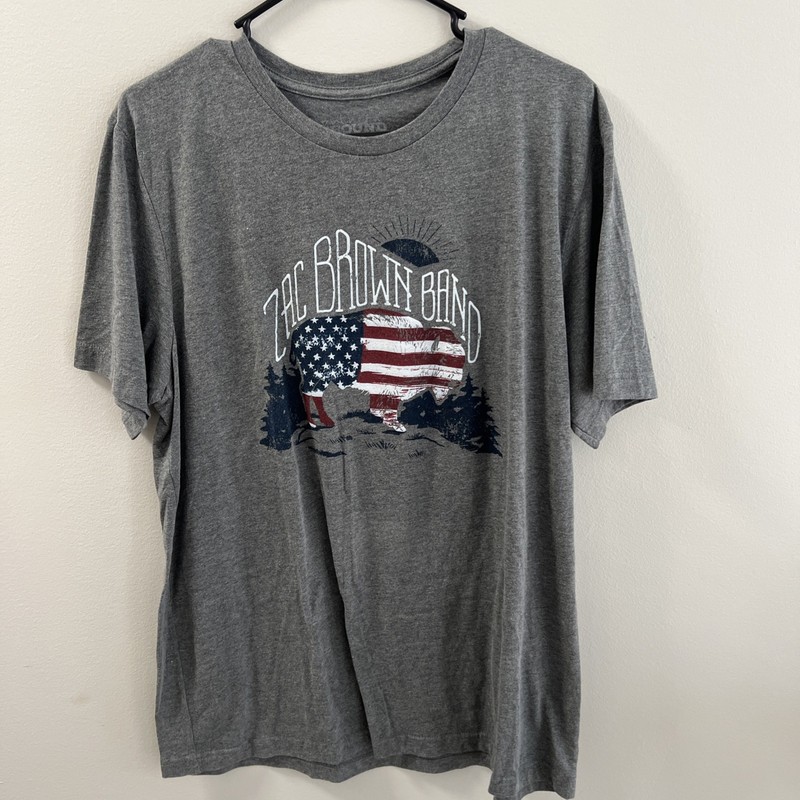 Zac Brown Band 2017 Welcome Home Tour Men’s Southern Ground T-Shirt Size XL