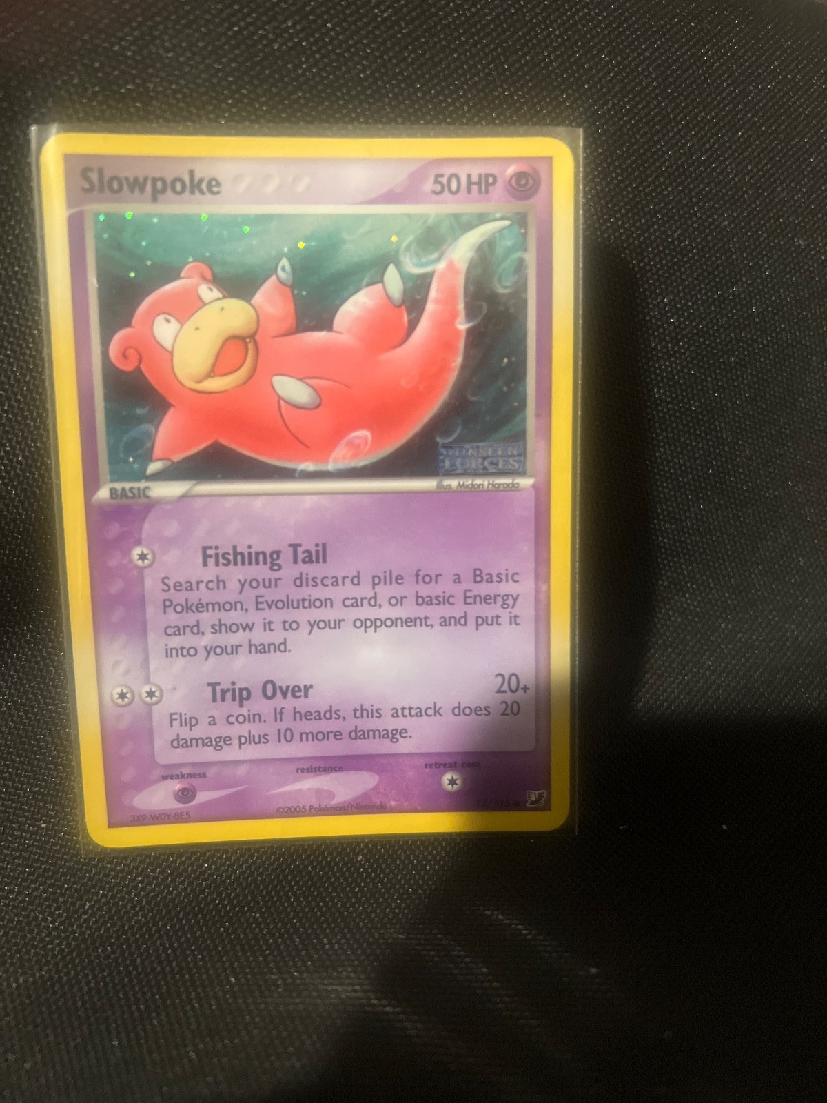Slowpoke 72/115 Unseen Forces Reverse Holo NM