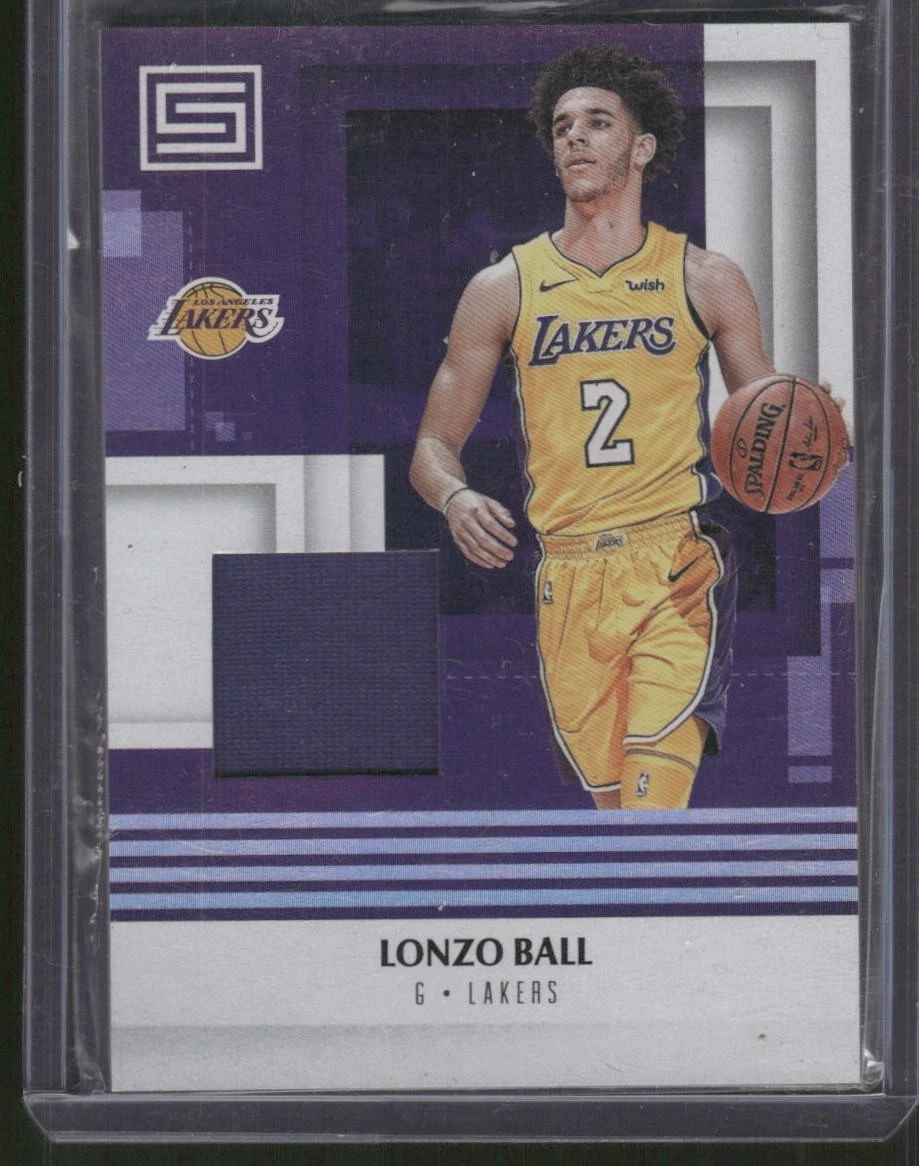LONZO BALL 2017-18 Panini Status Materials Relic M-LBL