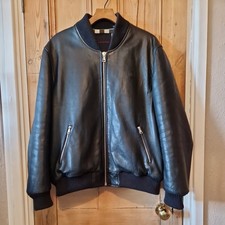 Deus Ex Machina "Thunder Leather Bomber"  Size XL