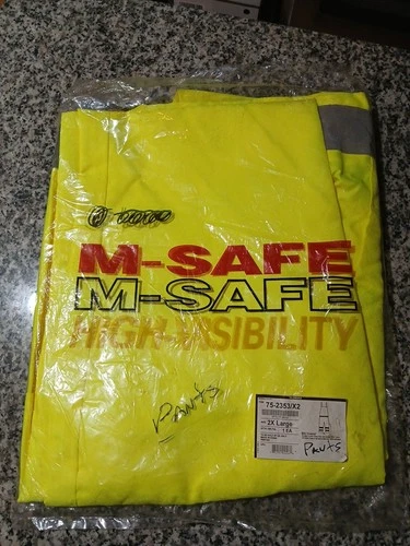 HI VIS Overalls-Safe Majestic 75-2353 High-Visibility Bib Size 2X ANSI Class E - product listing photo