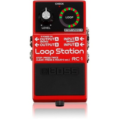 BOSS RC-1 Loop Station Guitar Loop Pedal Stereo Phrase Looper