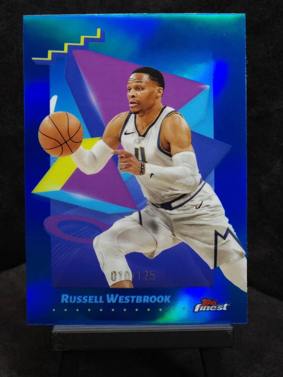 Topps Russell Westbrook Basketball Serial Numbered Sports Trading