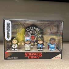 Fisher Price STRANGER THINGS Little People Collector Hellfire Club - 1x NEW