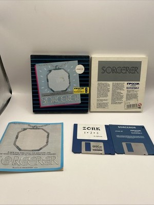 Atari ST Sorcerer Infocom from Mastertronic Vintage 1991 Interactive Video Game