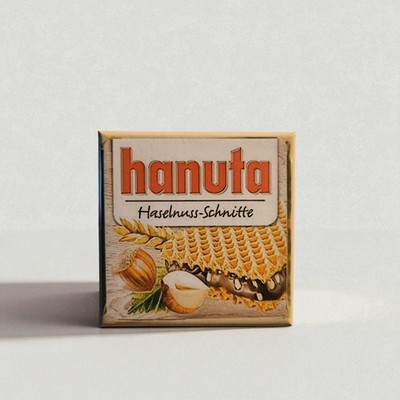 hanuta Haselnuss Schnitte 80er Retro Werbung | Kühlschrankmagnet | NEU