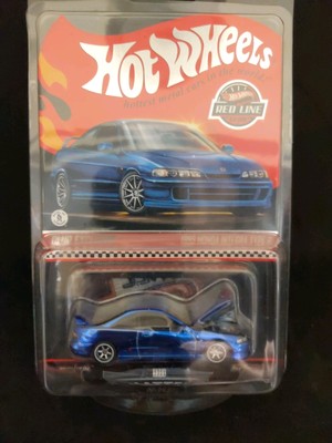Hot Wheels Redline Club 1995 Honda Integra Type R Club Car (blue)