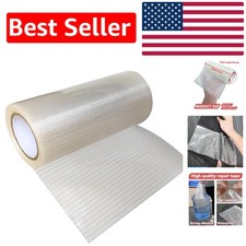 Versatile 5 Inch x 30FT Repair Tape - Water Resistant for Tents, Awnings  More