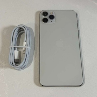 Apple iPhone 11 Pro Max - 64 GB - Silver (Factory Unlocked) - Smartphone