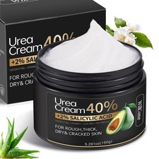 Urea Cream 40 Percent for Feet Maximum Strength Plus Salicylic Acid 2 ,Foot Crea