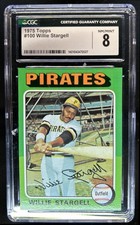 1975 Topps Willie Stargell #100 Pirates CGC 8