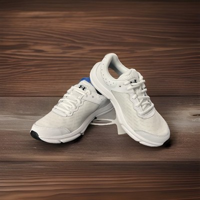 Under Armour Men's UA Charged Assert 7 Running Shoes White/Black/Black - 302617