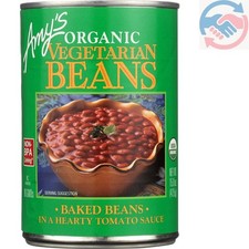 Organic Vegetarian Baked Beans - 15 oz Pack of 5