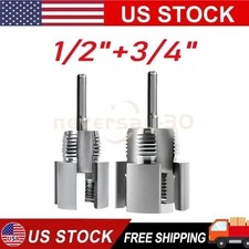 2pcs Integrated Internal  External Pipe Threading-Tool,PVC Pipe Threader Kit