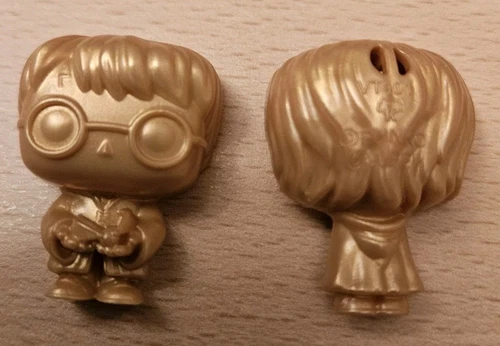 Harry Potter Funko Pop Kinder Joy Quidditch - Figur Harry Potter Gold - Neu