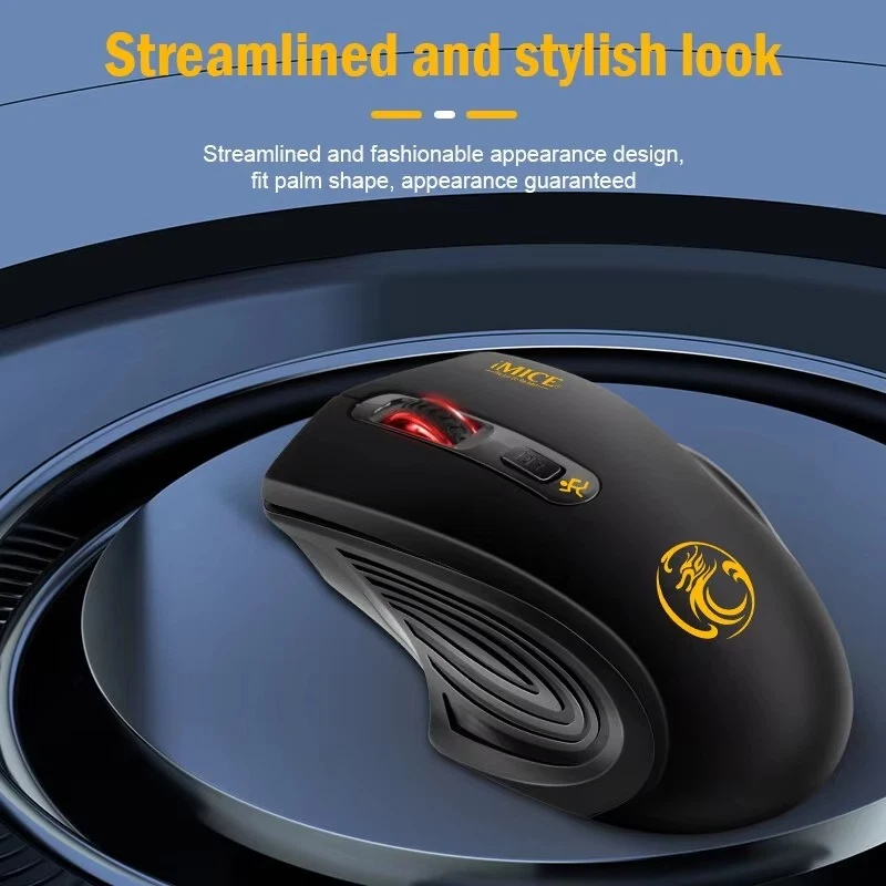 G-1800 Wireless Mouse 2.4GHz with USB Quiet & Lightweight, Long Battery Life - Image 4 of 4