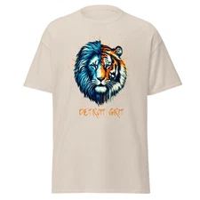 Detroit Grit Shirt Lions Shirt Tigers Shirt Detroit Fan Gift Unisex All Grit