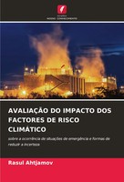 Rasul Ahtjamov | AvaliaÇÃO DO Impacto DOS Factores DE Risco ClimÁTico | Buch