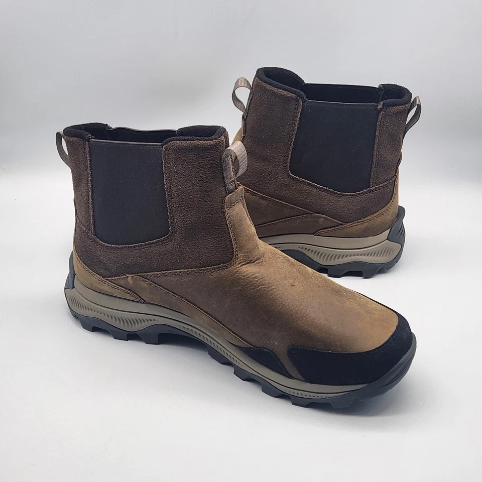 Merrell Botas Icepack Chelsea 2 Polar Impermeable Aislado Hombres Talla 12 Marrón Foto 2 de 4