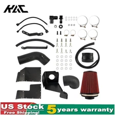 Cold Air Intake Kit w/ Heat Shield For Ram 1500 2011-2018 Pipe Power Flow Hose