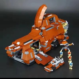 Lego Trade Federation MTT Star Wars 7662 Set 1330 Pieces with Figs *REPLICA*