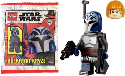LEGO Star Wars Bo-Katan Kryze Minifigure + Hair 75316 Mandalorian SEALED IN BAG!