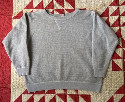 Vintage 60s Hanes Wind Shield Sweatshirt Single V Size XL True Vintage
