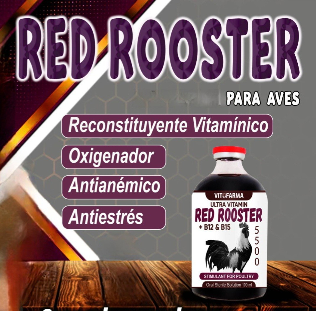 Roter Hahn B12 B15 5500 100ml Para Gallos - Österreich