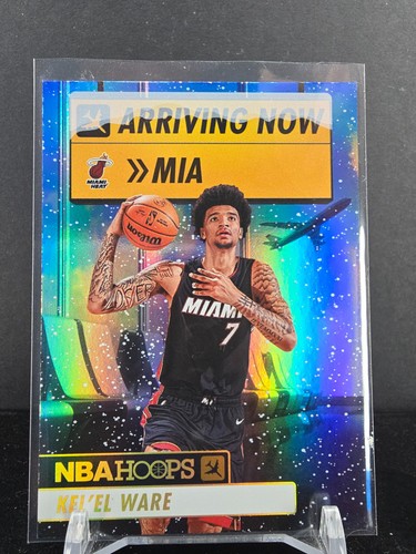 CZA251 - 2024-25 Panini Nba Hoops - Arriving Now Kel'el Ware #11 Holo (RC)