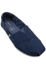 TOMS Women's Alpargata Loafer Flat Slate Blue