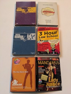 Harvey Birdman Attorney at Law Volume 1, 2, 3 DVDs Complete Series - Tested 