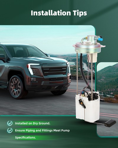 Fuel Pump Assembly For 2014-2018 Chevrolet Silverado 1500 V6 4.3L 5.3L 6.2L - Picture 7 of 8