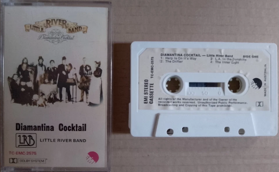 Little River Band LRB Diamantina Cocktail CASSETTE Help Is On Its Way Shorrock - Image 2 of 4