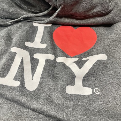 *Original Officially Licensed* I Love NY Medium Hoodie Sweatshirt Jacke Taschen* - Bild 5 von 7