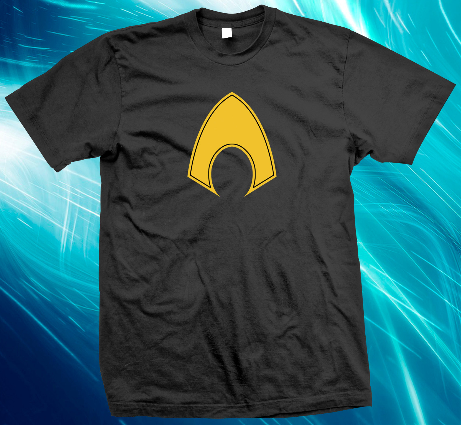 aquaman symbol t shirt