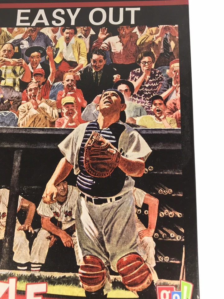 Saturday Evening Post Puzzle "Easy Out" Yogi Berra 1000 Pieces Jigsaw 19" x 29" - Image 2 of 4