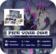 Disney Lorcana Illumineer's Quest Deep Trouble : PICK YOUR OWN FOIL & NON-FOIL