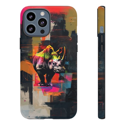 Abstract Rhino Phone Case for iPhone, Samsung Galaxy, Pixel - 第 26/93 張圖片