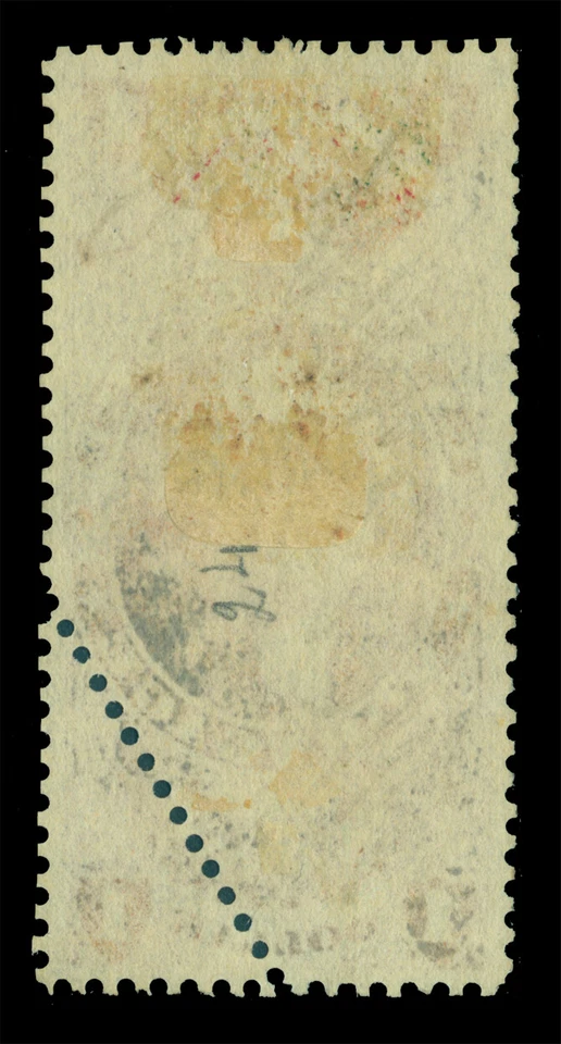 US 1862 Washington - MORTGAGE - $1.00 dull red w/perf. Error Sc# R73c used VF+ - Image 2 of 2