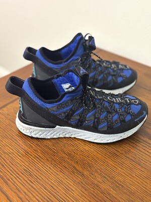 Nike ACG Shoes Men Size 4 React Terra Gobe Sneakers Hyper Royal BV6344-400
